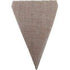 AussieSuperStore Art & Craft Essentials Craft Jute Flags Craft Jute Flags | DIY Jute Bunting | Party Jute Bunting 9331468050179 VJY272